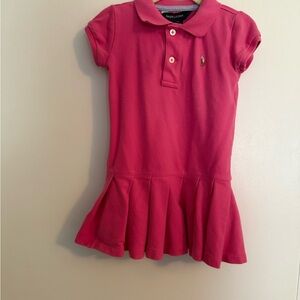 Ralph Lauren Pink Kids Polo Dress